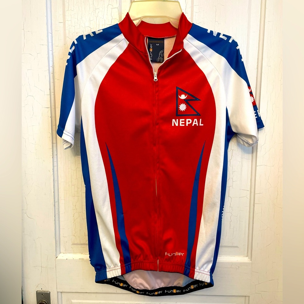 Nepali bike team bicycling top